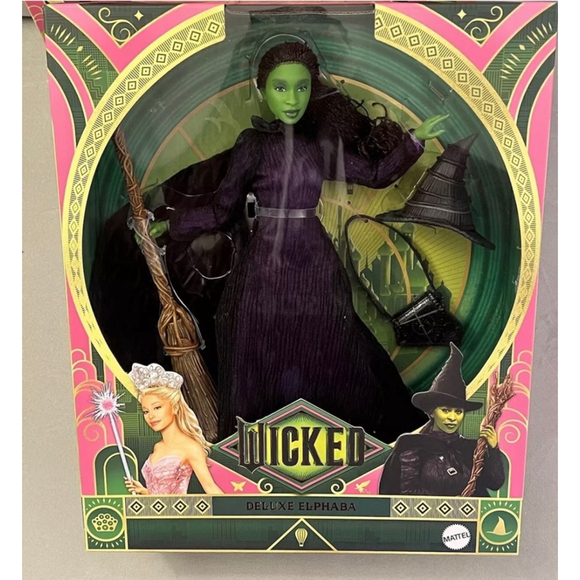 Mattel WICKED Deluxe Elphaba Doll - Picture 1 of 2
